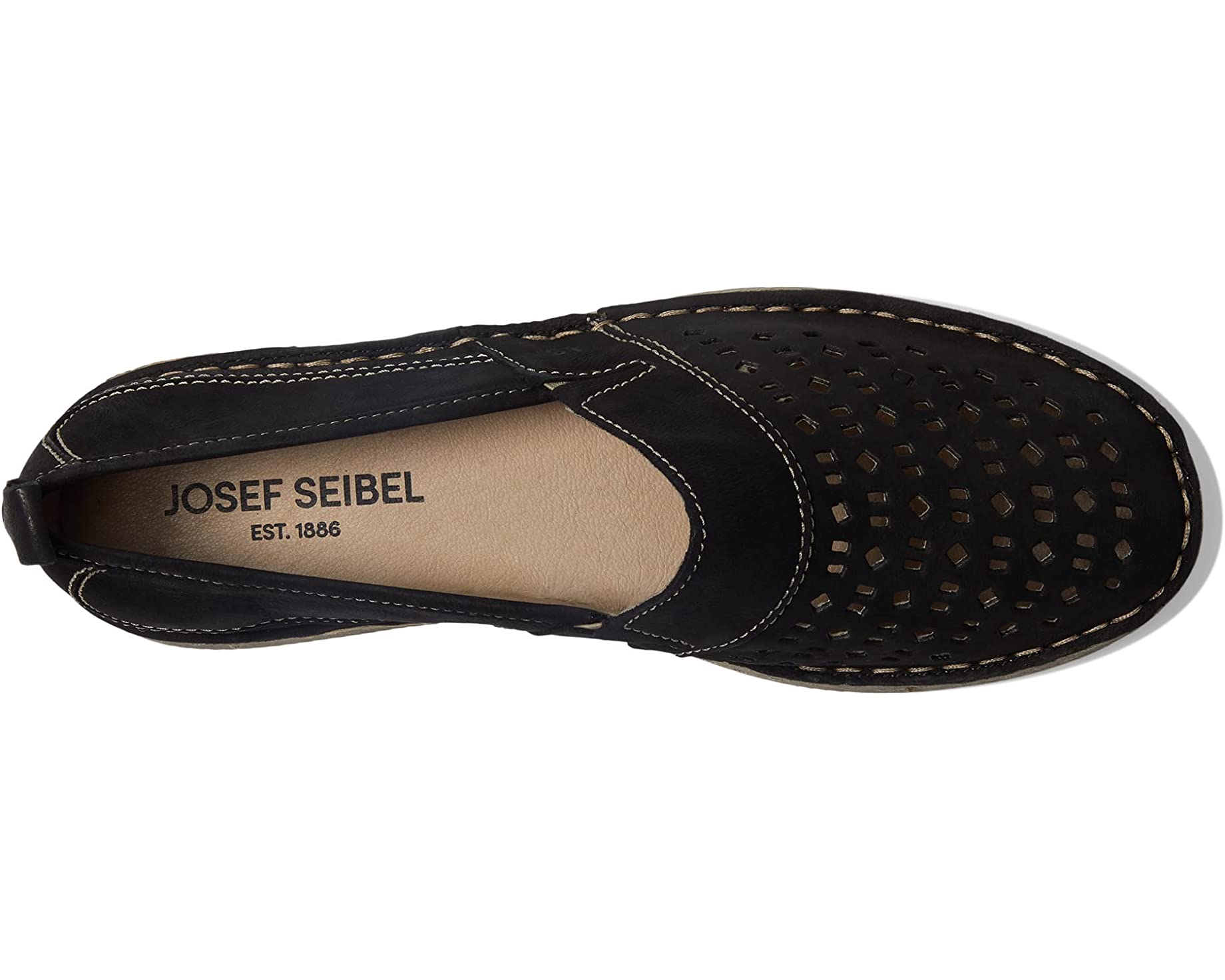 Лоферы Sofie 27 Josef Seibel, черный полуботинки josef seibel размер 42 черный