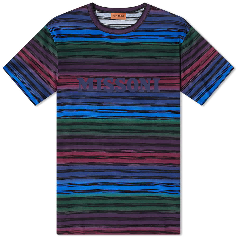 

Футболка Missoni Knit Logo Tee, Черный