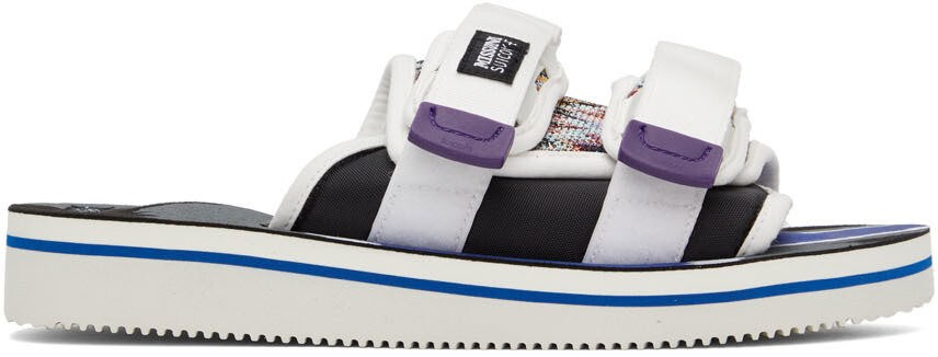 

Разноцветные мотошлепанцы Missoni Edition Suicoke