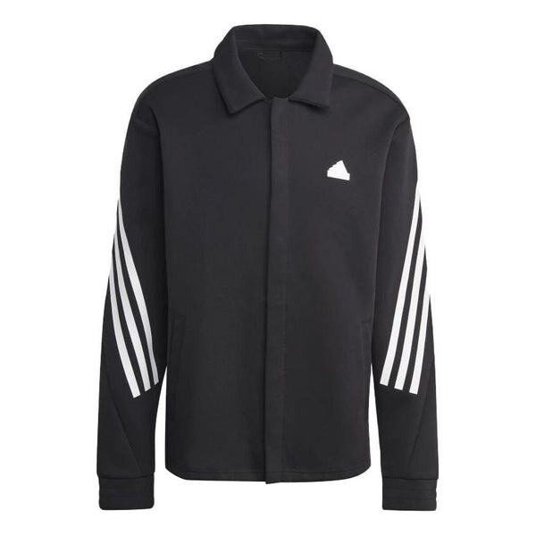 

Куртка Adidas Future Icons 3-Stripes Coaches Jacket 'Black', черный