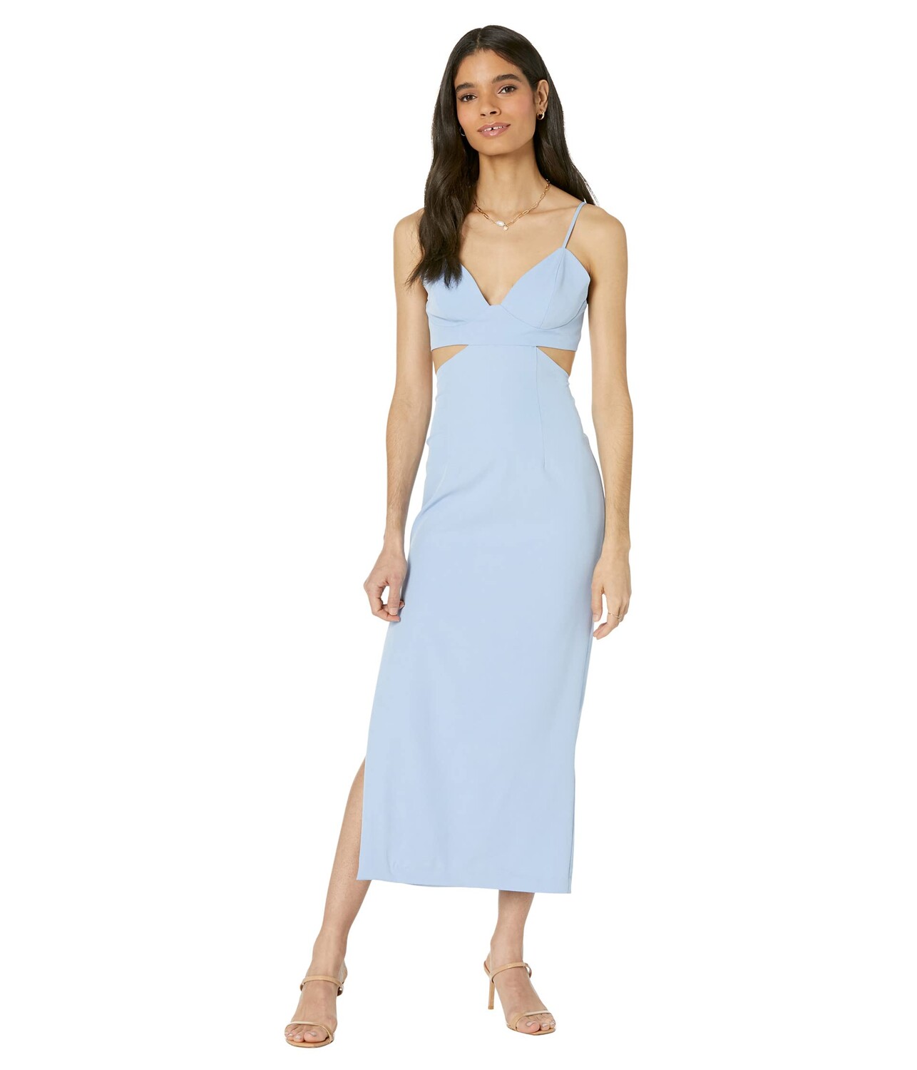 

Платье Bardot, Cutout Slit Midi