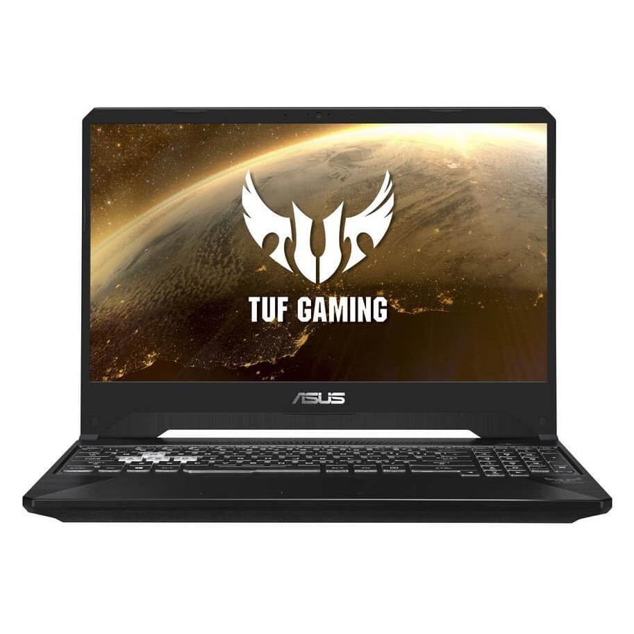 Игровой ноутбук Asus TUF Gaming FX505GT, 15.6'', 8ГБ/1ТБ, i5-9300H, GTX 1650, черный, английская раскладка ноутбук asus tuf fx506lhb hn323 dos black 90nr03u2 m00jn0