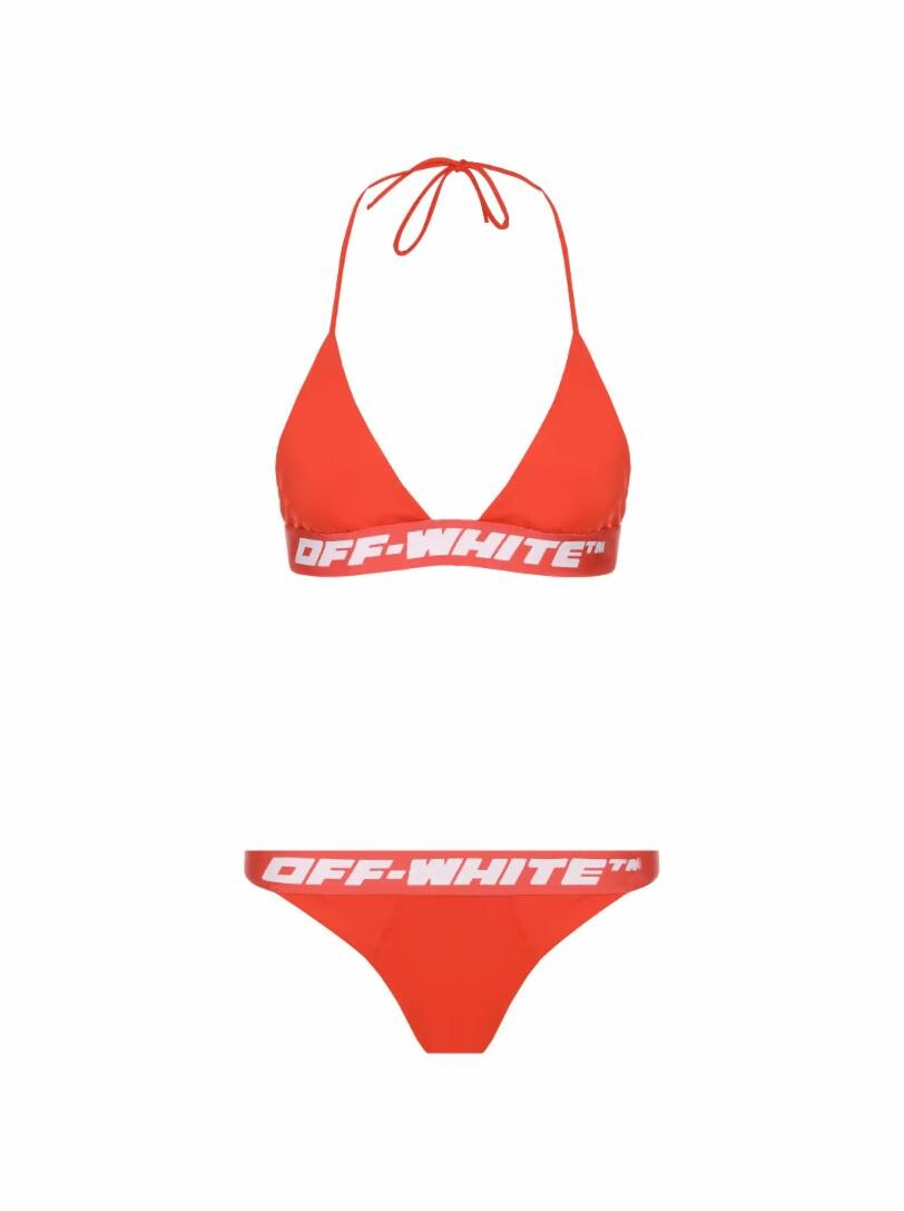 

Раздельный купальник с логотипом Off-White