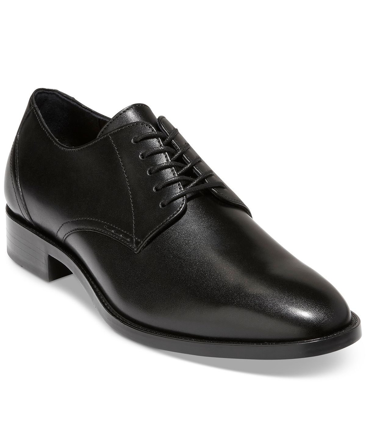 Мужские классические туфли-оксфорды hawthorne plain Cole Haan, черный - фото