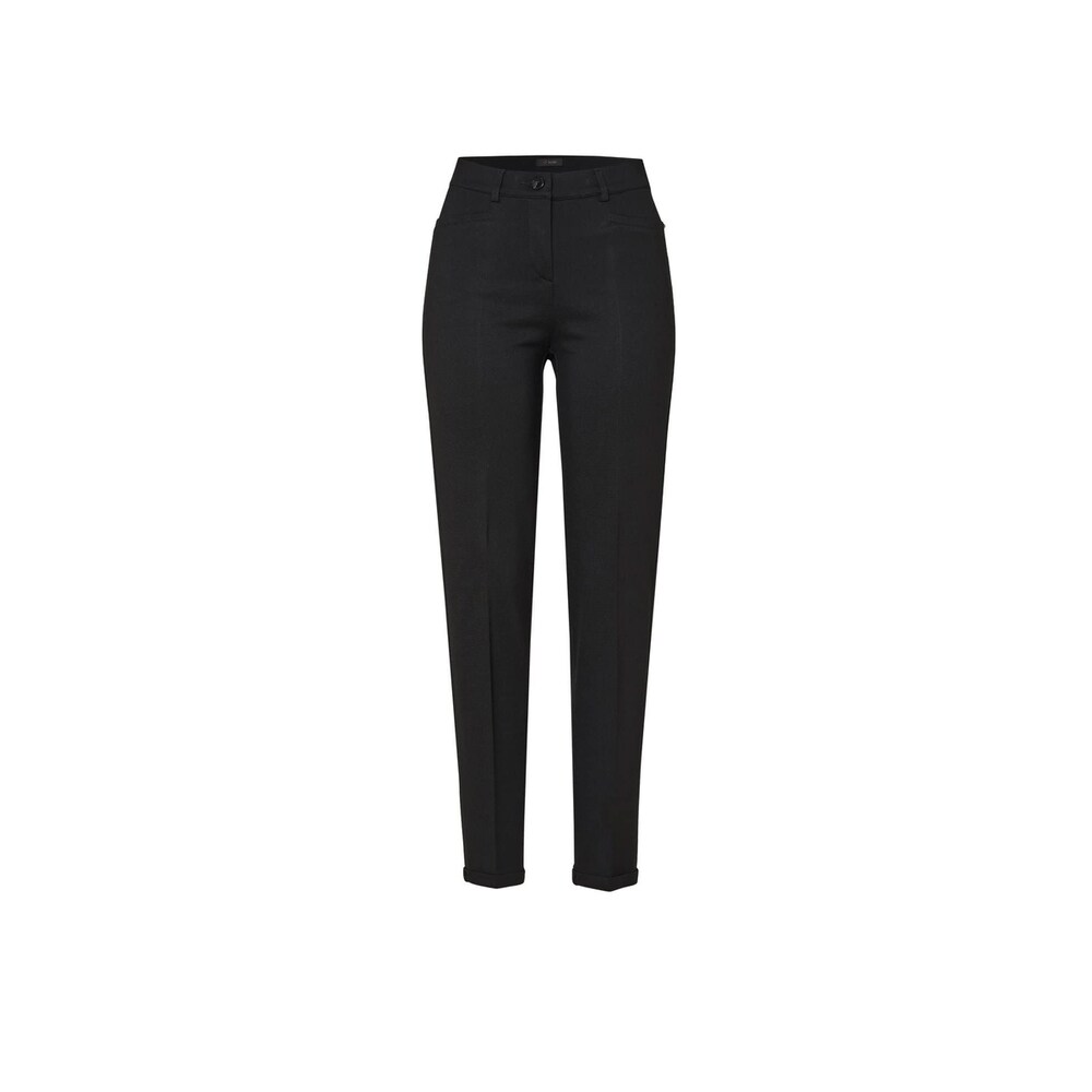 Обычные плиссированные брюки Toni, черный обычные плиссированные брюки s oliver лазурный