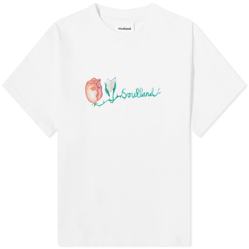 

Футболка Soulland Anya Flower Logo T-shirt