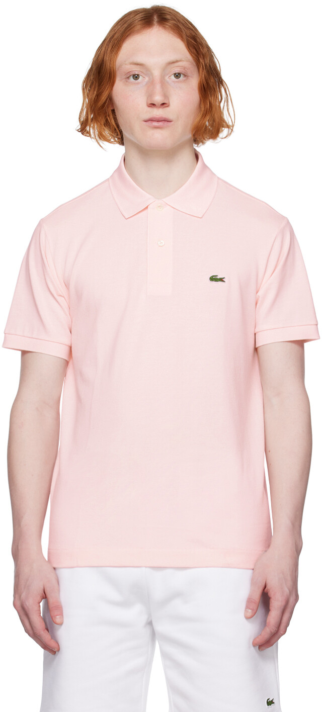 

Поло Original L.12.12 розового цвета Lacoste, Розовый