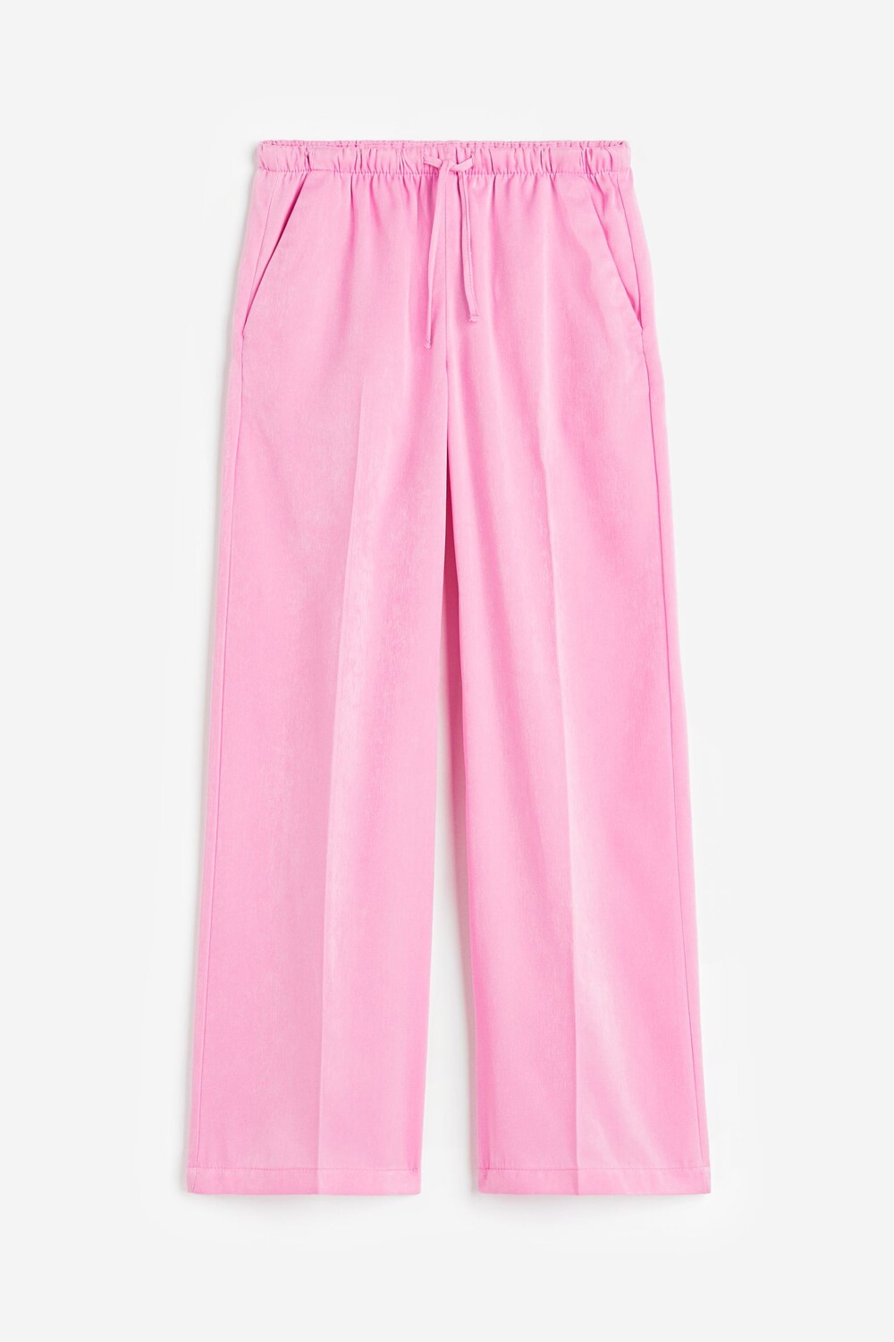 

Брюки H&M Kids Loose Fit Floral, розовый