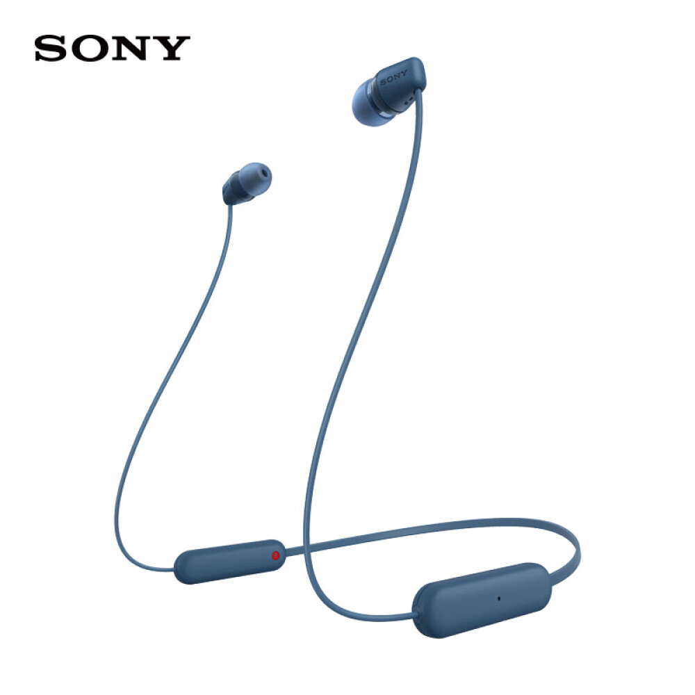 

Беспроводные наушники Sony WI-C100 водонепроницаемые, синий