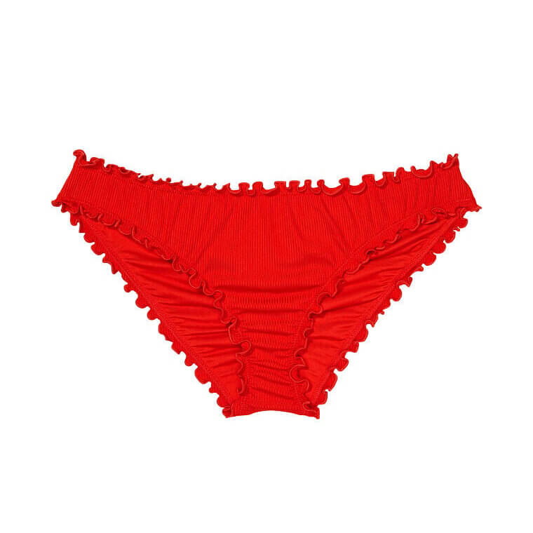 

Низ купальника с оборками Victoria's Secret Mix-and-Match, красный