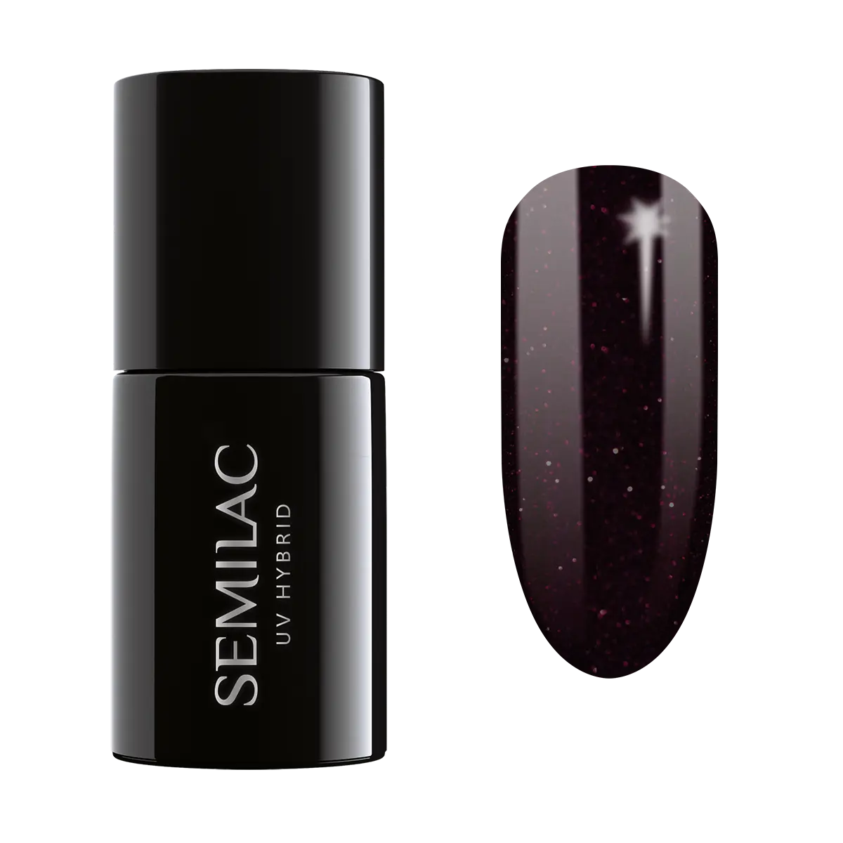 

Semilac UV Hybrid гибридный лак для ногтей, 148 Night Euphoria