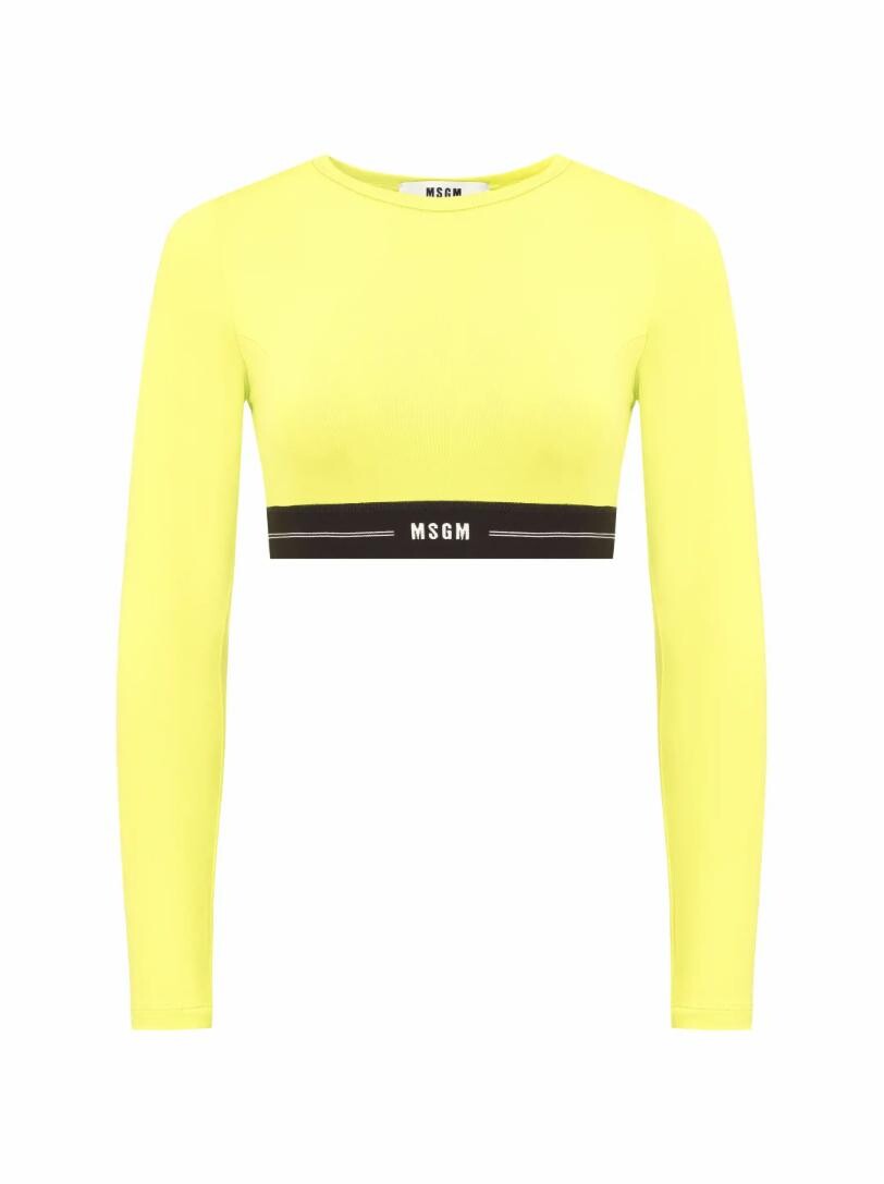 

Укороченный спортивный топ MSGM