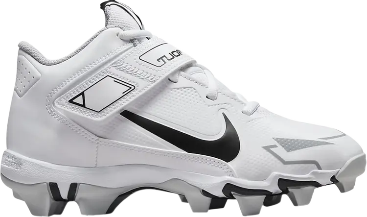 

Бутсы Nike Force Trout 8 Keystone GS 'White Black', белый