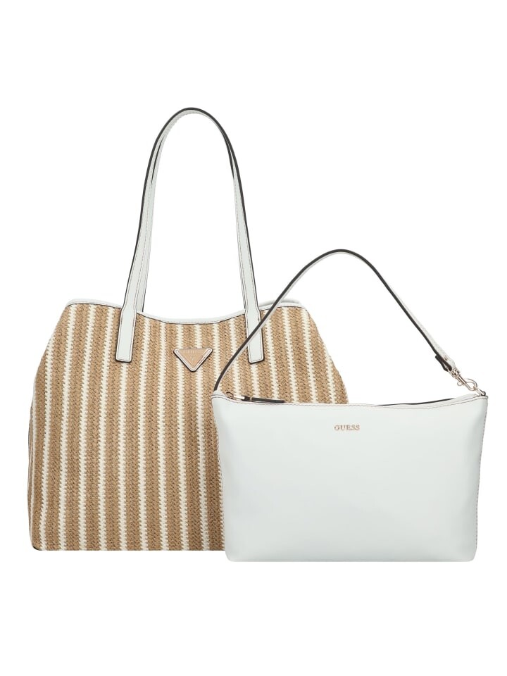 

Сумка-шоппер Guess 40 cm, цвет natural multi