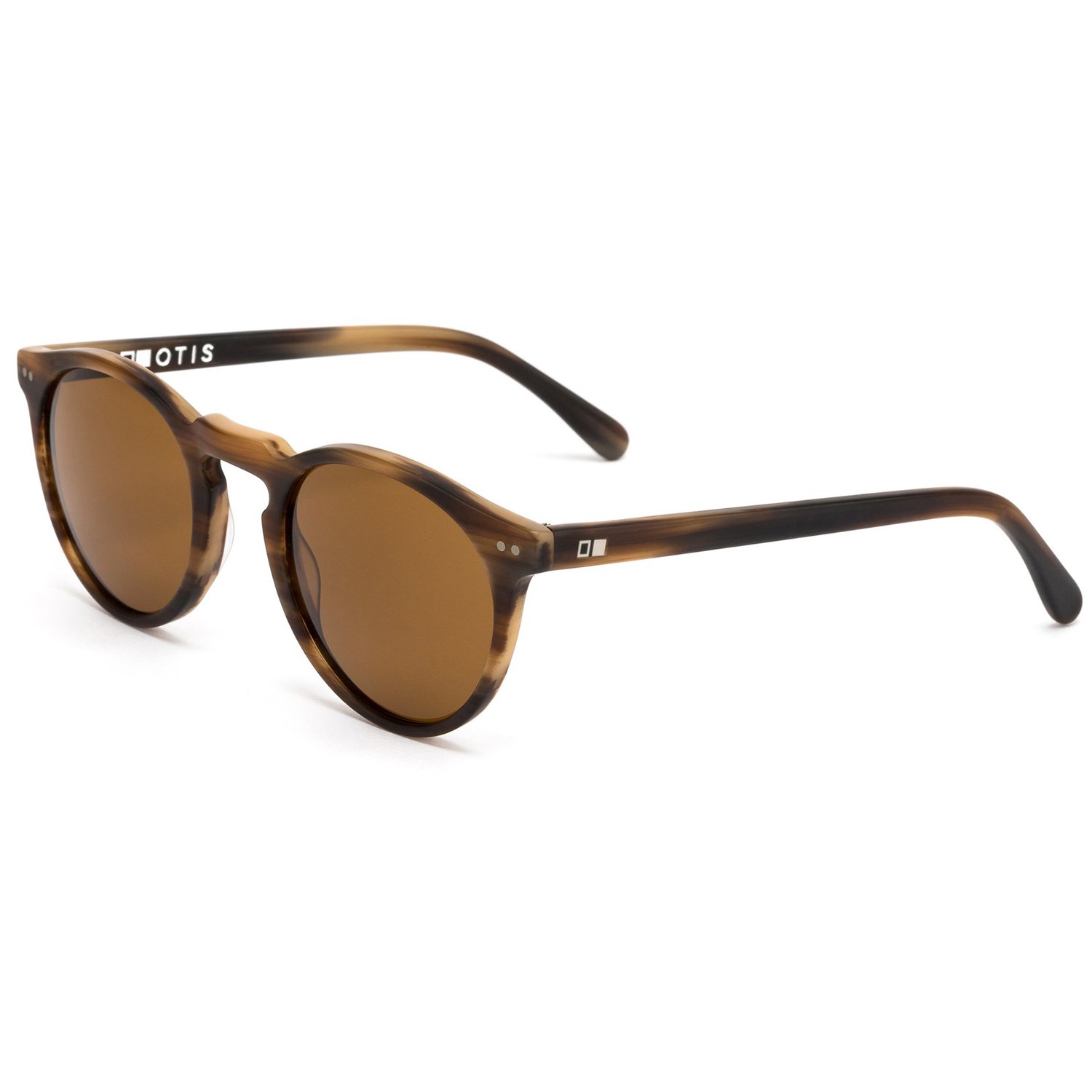Солнцезащитные очки OTIS Omar ECO, коричневый жидкий чехол с блестками модный парень в очках на xiaomi redmi 5a сяоми редми 5а