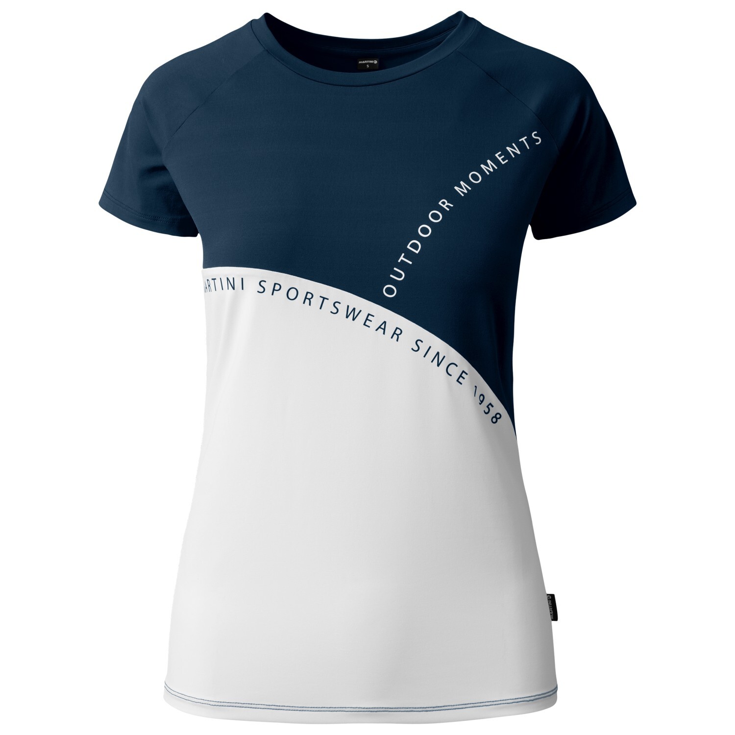 

Функциональная рубашка Martini Women's Via Shirt Straight, цвет true navy/white