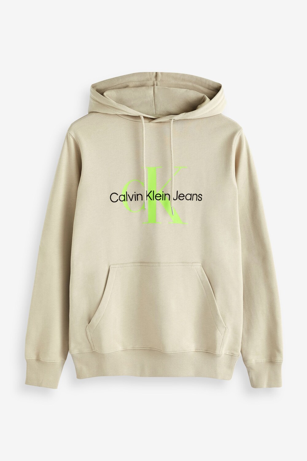 

Толстовка натурального цвета с монологом Calvin Klein Jeans