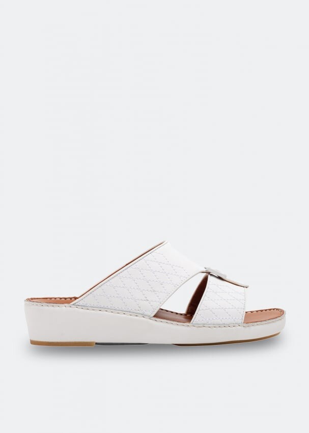 

Сандалии PRIVATE COLLECTION Quadratura Mosaico sandals, белый