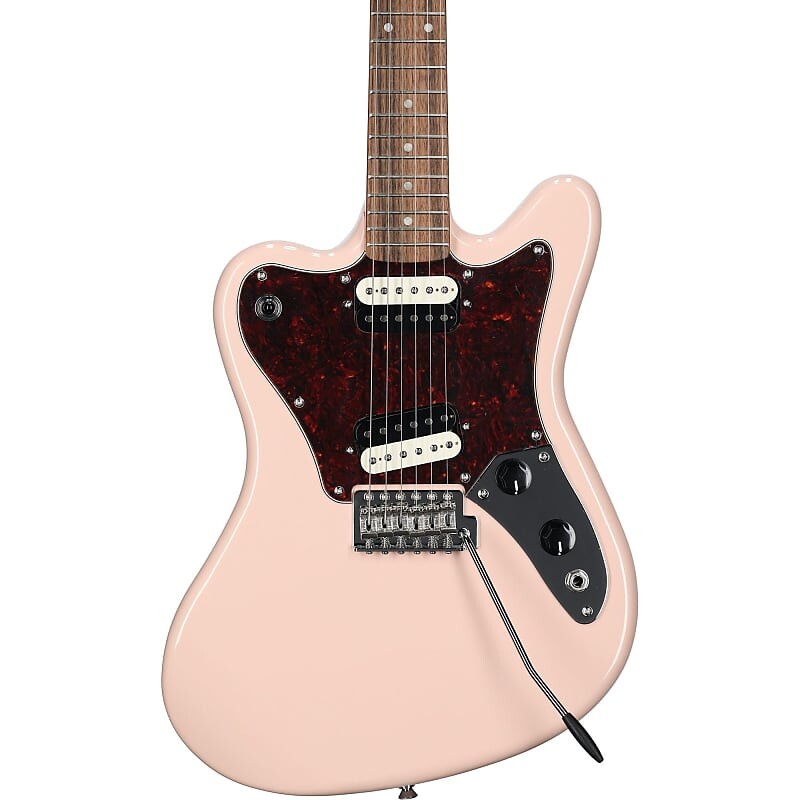 

Электрогитара Squier Paranormal Super-Sonic, с накладкой из лаврового грифа, розовый цвет Squier Paranormal Super-Sonic Electric Guitar, with Laurel Fingerboard, Shell Pink