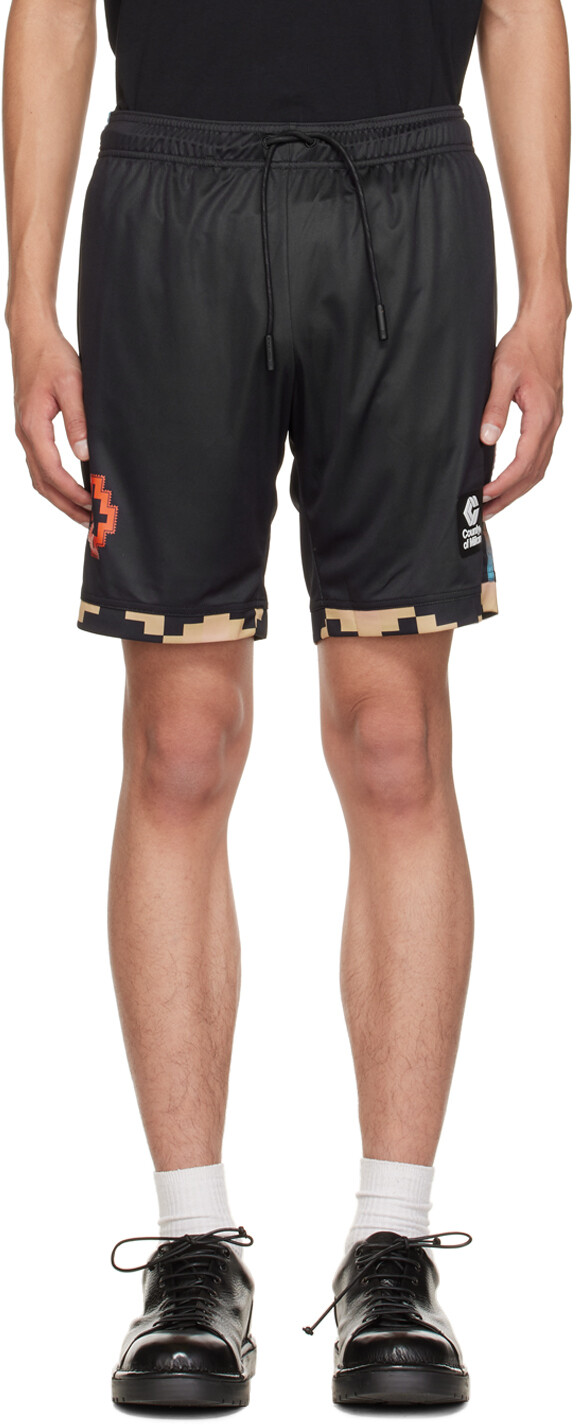 

Черные спортивные шорты с градиентом Marcelo Burlon County of Milan