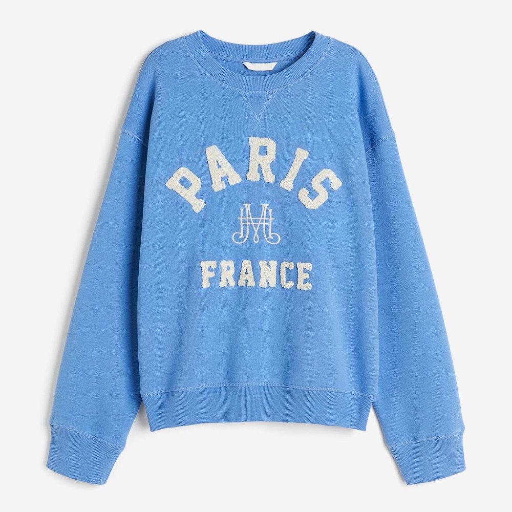 

Свитшот H&M Paris, синий
