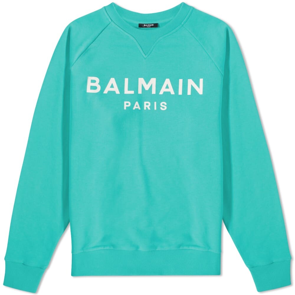 

Джемпер Balmain Classic Paris Crew Sweat, Синий