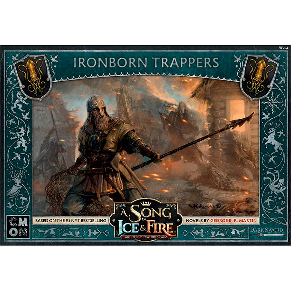 Дополнительный набор к CMON A Song of Ice and Fire Tabletop Miniatures Game, Ironborn Trappers дополнение dungeons 2 a song of sand and fire для pc steam электронная версия