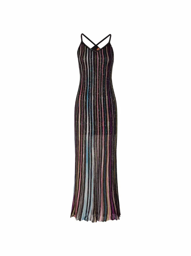 

Платье макси с пайетками Missoni