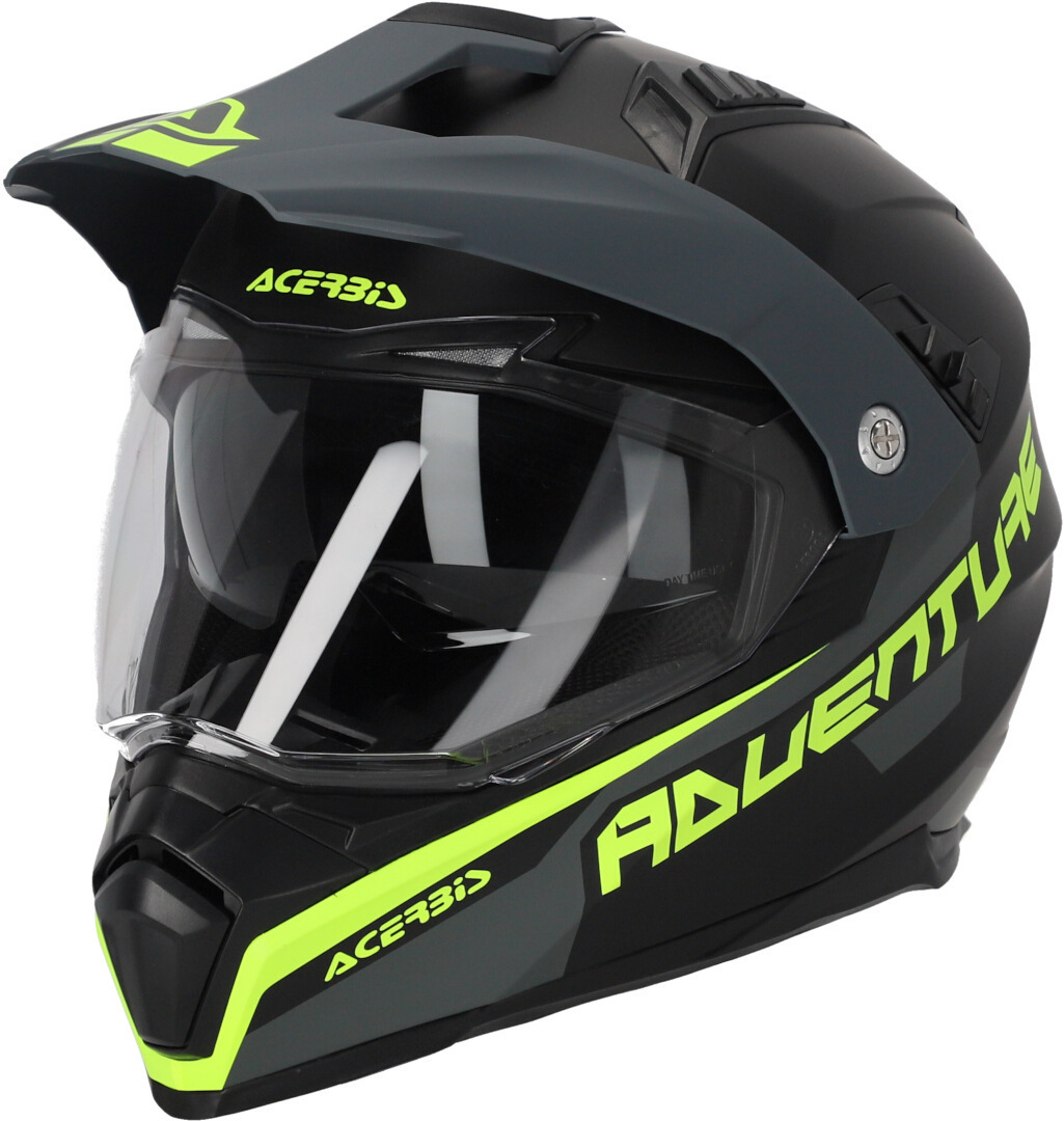 Шлем Acerbis Flip FS-606 2023 для мотокросса, черный/серый