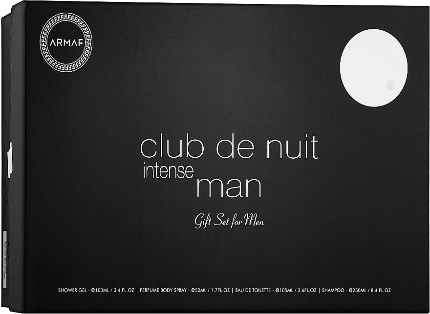Парфюмерный набор Armaf Club De Nuit Intense Man armaf туалетная вода club de nuit intense man 105 мл