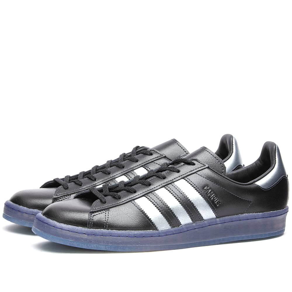 

Кроссовки Adidas Campus 80s, черный/серебристый
