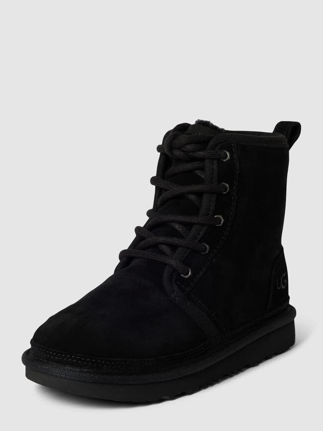

Ботинки на шнуровке с лейблом, модель «NEUMEL» UGG, черный