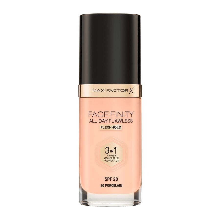 

Max Factor Facefinity All Day Flawless 3 в 1 Жидкая тональная основа 30 фарфор 30 мл