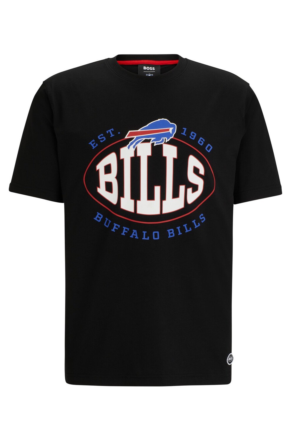 

Футболка Boss X Nfl Stretch-cotton Collaborative Branding, Bills