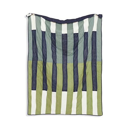 

Одеяло со смещенной полосой Anchal, цвет Green