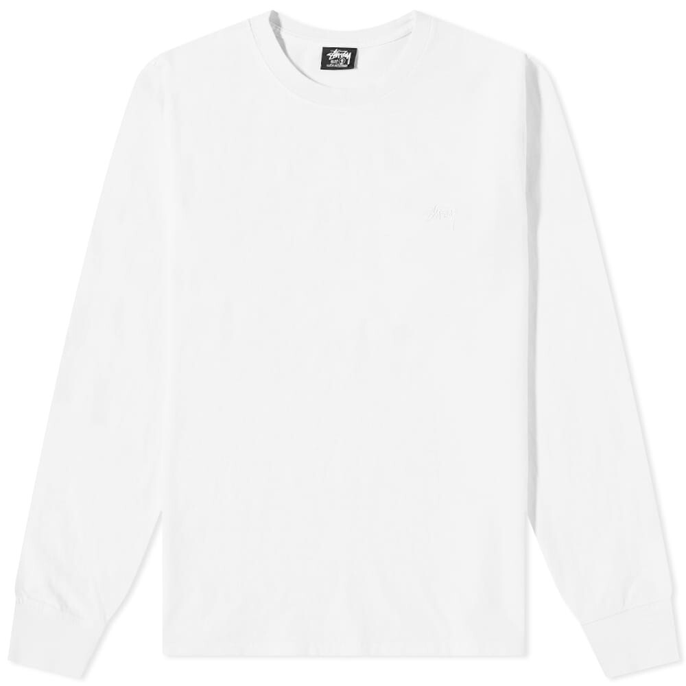 

Футболка Stussy Long Sleeve Stock Logo Tee