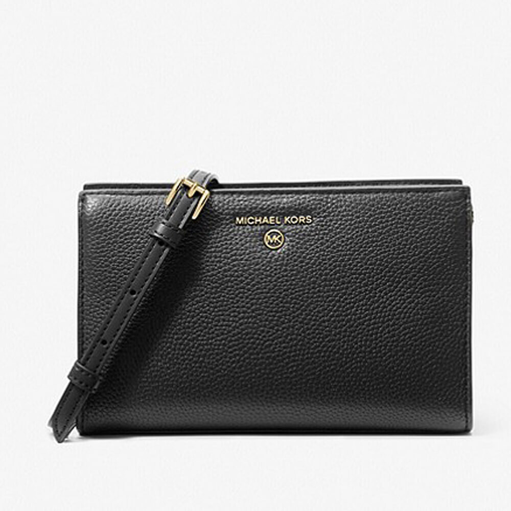 

Сумка кросс-боди Michael Michael Kors Valerie Medium Pebbled, черный