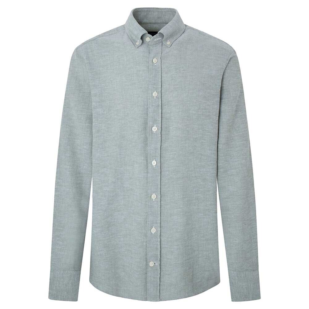 

Рубашка Hackett Melange Texture, серый