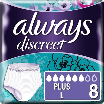 

Трусики Always Discreet Plus, размер L