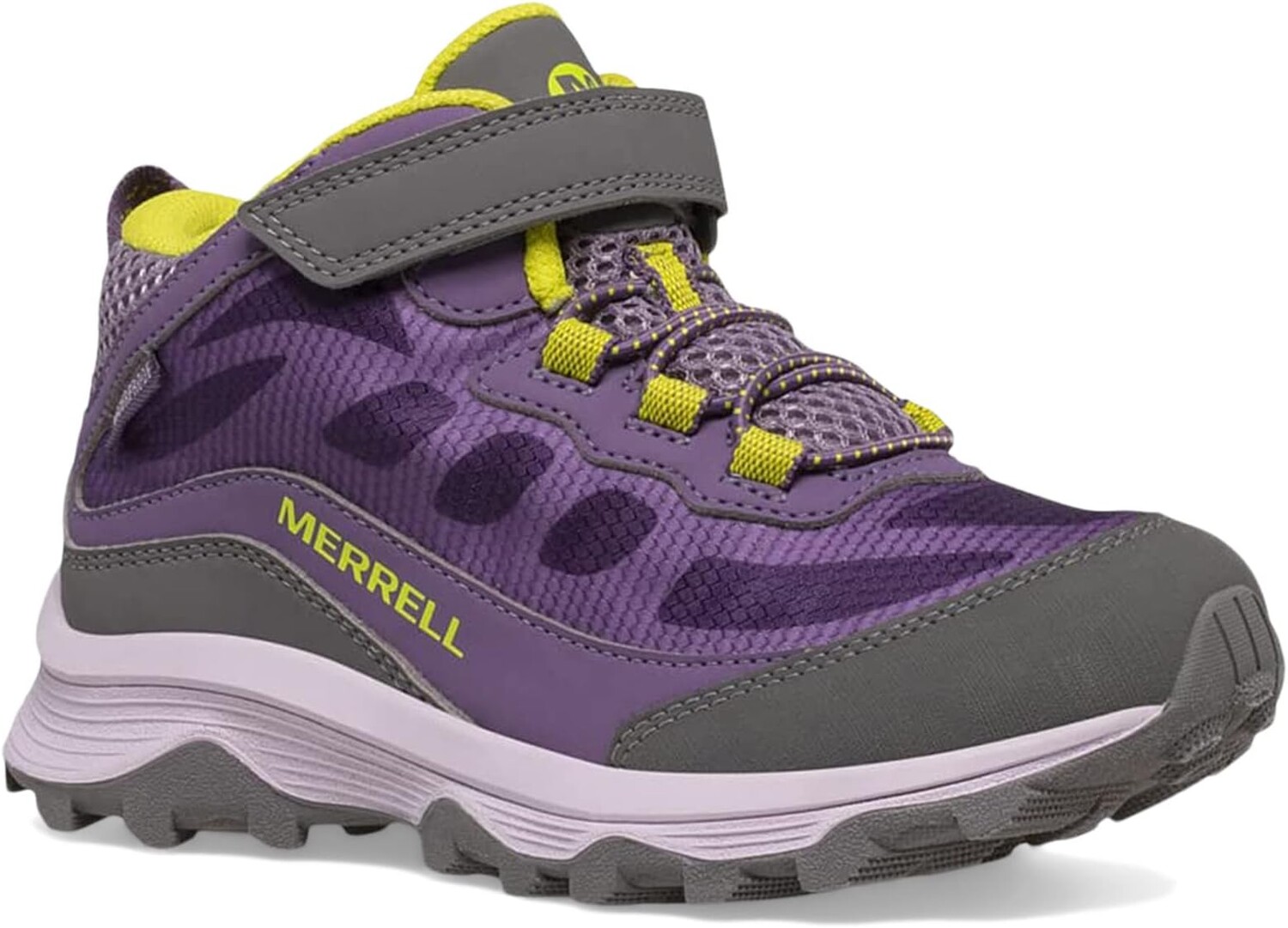 

Походная обувь водонепроницаемая Moab Speed Mid A/C Waterproof Merrell, цвет Grape Cadet