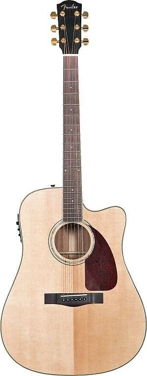 

Акустическая гитара Fender CD-320ASCE Dreadnought Cutaway Acoustic-Electric Guitar - Natural