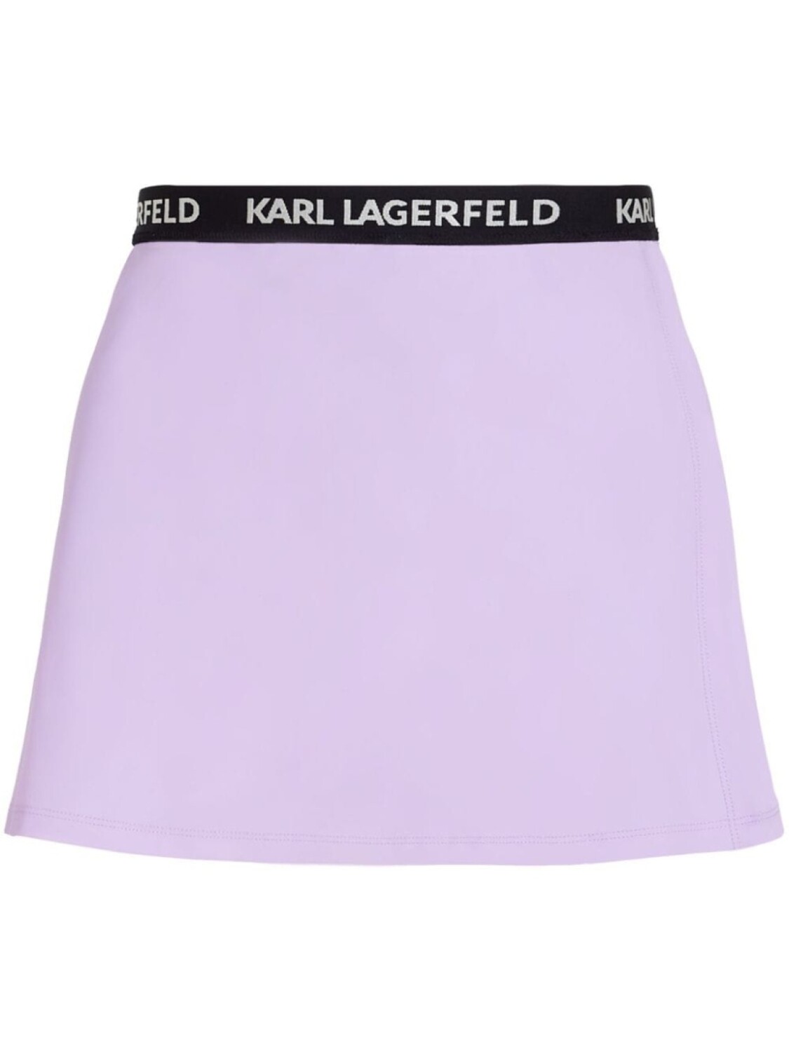 

Karl Lagerfeld юбка с логотипом, фиолетовый