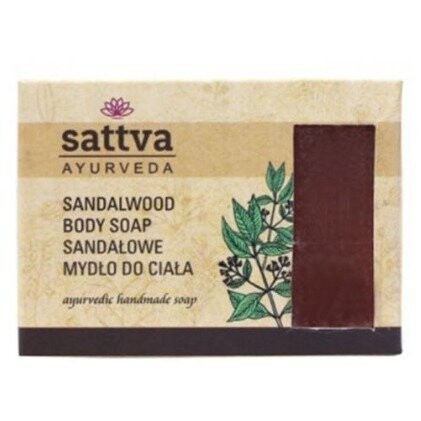 

Саттва глицериновое сандаловое мыло 125 г натуральное, Sattva