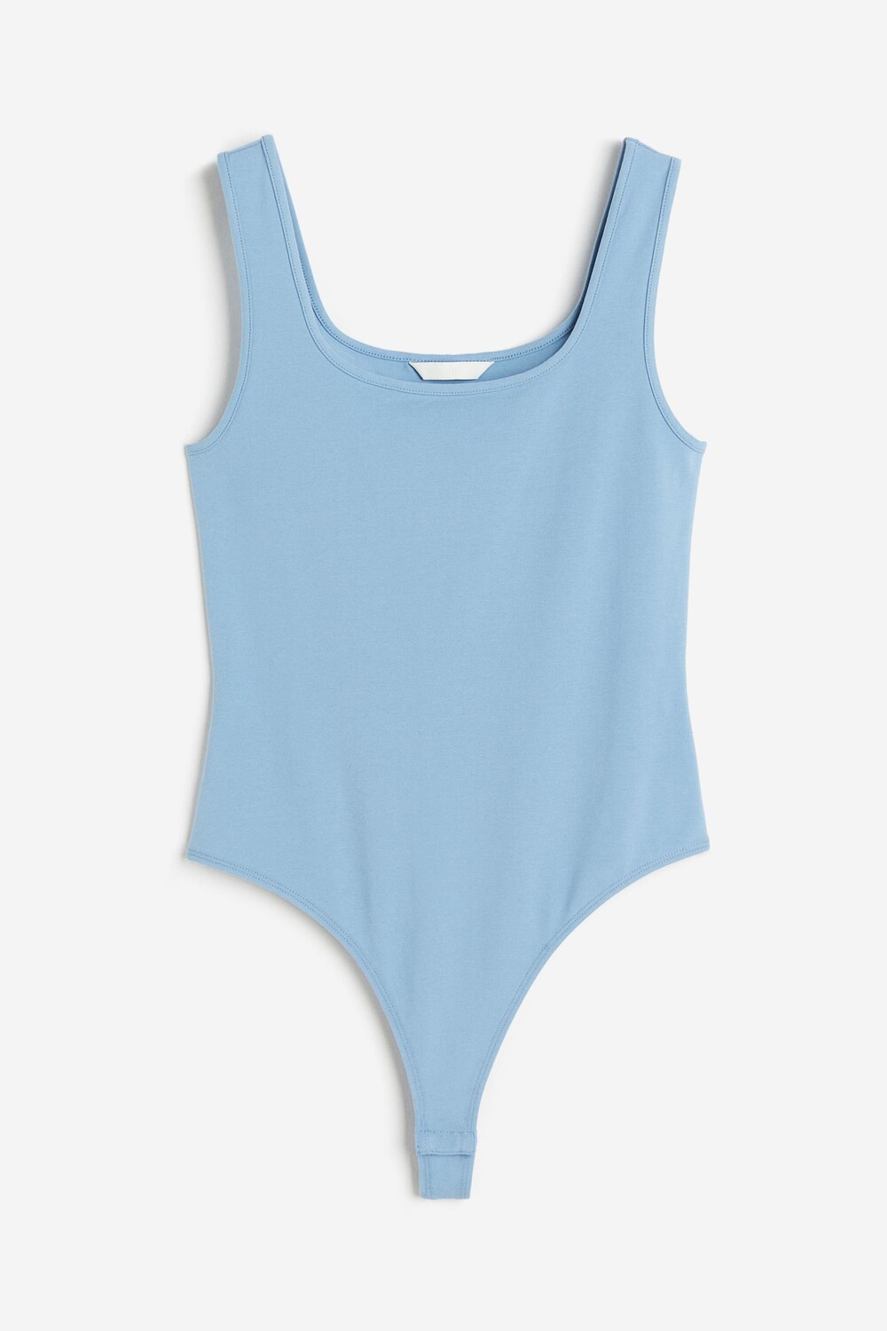 

Боди H&M Square-neck Thong, голубой, Синий