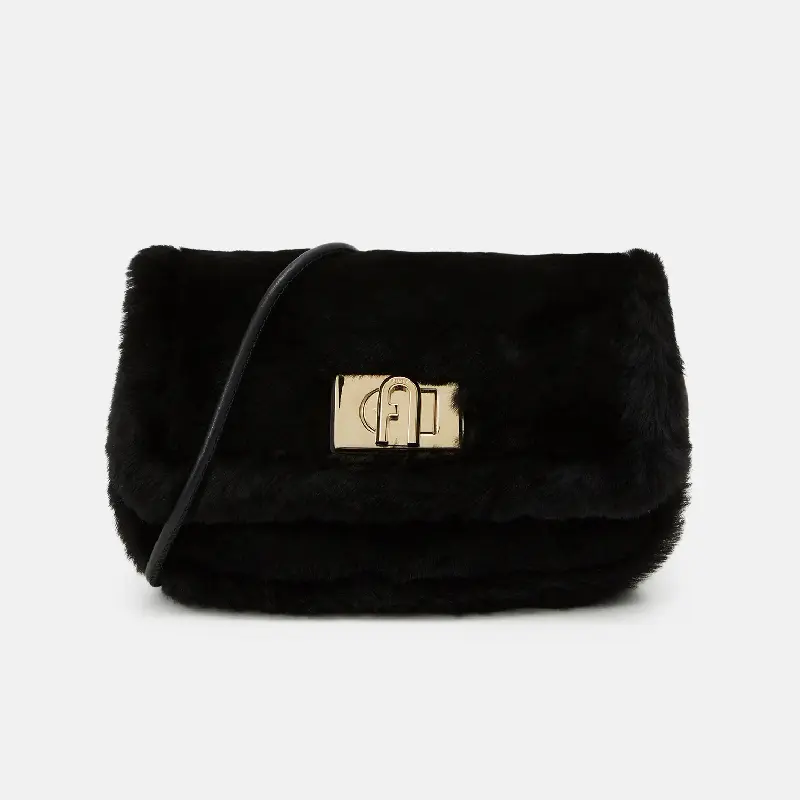 

Сумка Furla Soft Mini Crossbody, черный