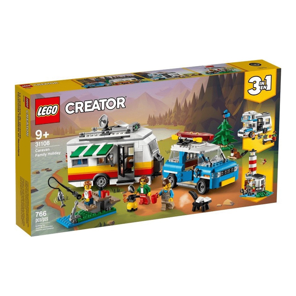 Конструктор LEGO Creator 31108 Отпуск в доме на колесах конструктор lego city отпуск в доме на колесах 190 дет 60283