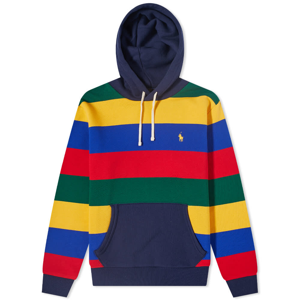 

Толстовка Polo Ralph Lauren Multi Stripe Popover Hoody, Серый