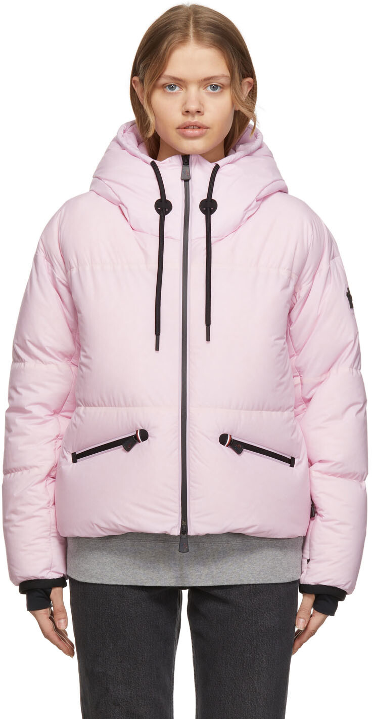 

Розовый пуховик Allesaz Moncler Grenoble