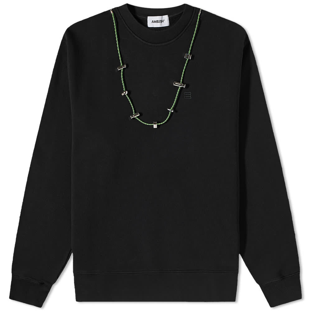 

Толстовка Ambush Stoppers Crew Sweat, Черный
