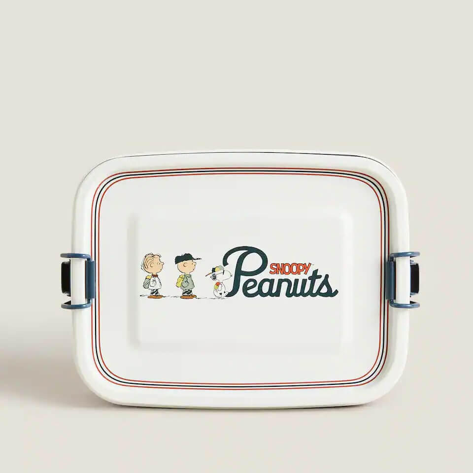 

Ланчбокс Zara Home Peanuts, белый/красный